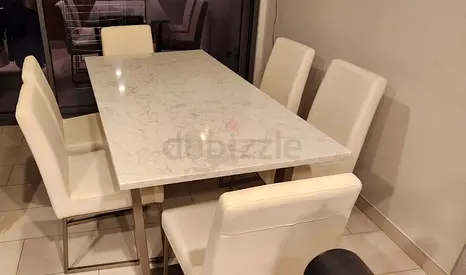 Dining table with chairs