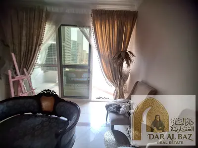 Apartment for annual rent or sale in Al Majaz 3, 2 bedrooms, 2 bathrooms, maid's room, 2 balconies. Price: 169 square meters.