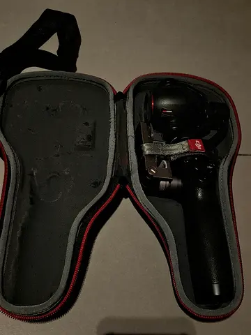 Handheld 3-Axis Camera Gimbal Stabilizer with Carry Case.