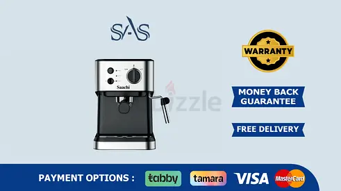 Saachi | Espresso Coffee Machine | 20 Bar High Pressure | New | Fast Delivery | Waranty | nl cof7068