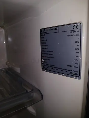 LG Small Refrigerator - Working Condition, Interior Photo Included
