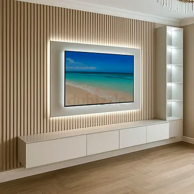Elegant Living Room TV Unit