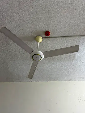Panasonic White 3-Blade Ceiling Fan - Good Working Condition