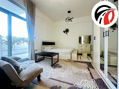 Big studio apartment// fully furnished//chiller free//near to metro//just in