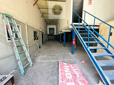 Annual Warehouse for Rent in Industrial Area 11 8000 Sq Ft with Mezzanine Administrative Section and High Electrical Capacity