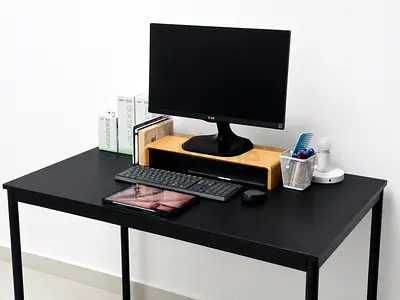 IKEA SANDSBERG Black Dining/Working Table Black | Good Condition