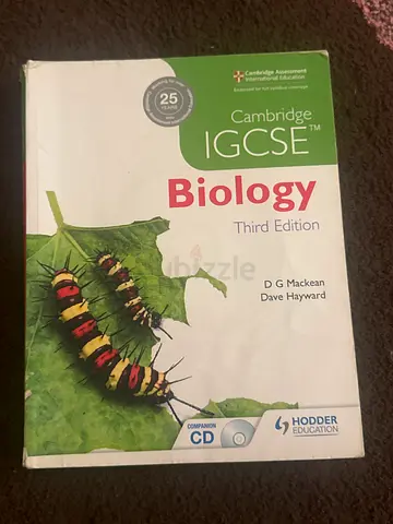 Cambridge IGCSE Biology Third Edition textbook (with CD) - D G Mackean / Dave Hayward