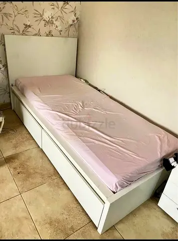 IKEA MALM Single Bed + Mattress