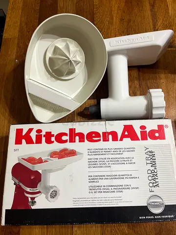 Kitchenaid meat grinder with juicer