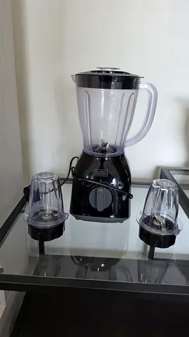Black + Decker 3-in-1 Blender with Grinder used