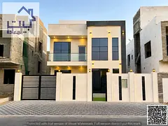 For sale: Al Zahia, Ajman, excellent location, luxury finishes (two floors and a roof), freehold ow