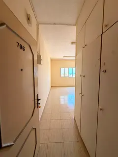 Annual rental in Al Majaz 3 near the park. 1-bedroom apartment with living room and built-in wardrob