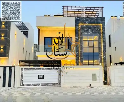 Exclusive Brand New 7-Bedroom Villa with Majlis, Hall & Roof for Rent in Al Helio 2, Ajman