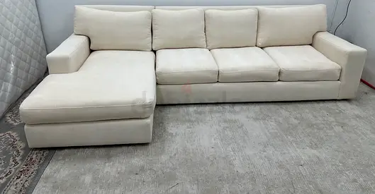 High quality cratebarrel lshape sofa