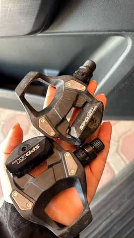 Used SPD-SL Clipless Road Pedals (Pair) - Compatible with Look-style Cleats