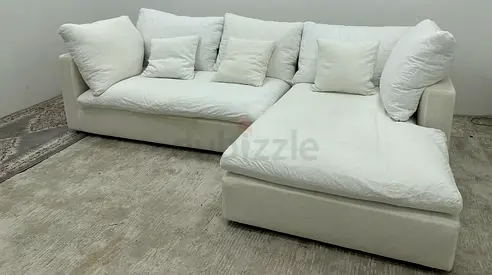 As perfect condition the one brand lshape sofa
