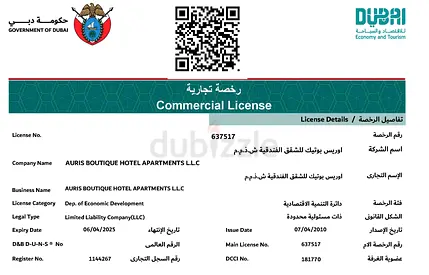 Hotel License for Sale