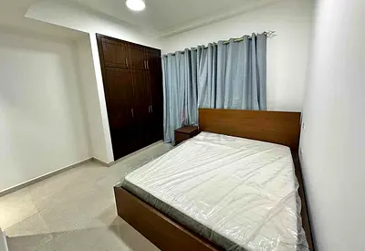 IKEA malam bed with mattress King size bed