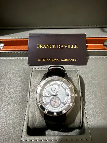 Franck De Ville ladies’ quartz watch - worn once