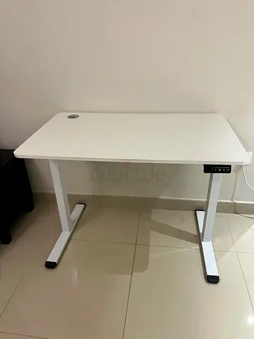 White Small Study/Computer Table - Compact and Clean