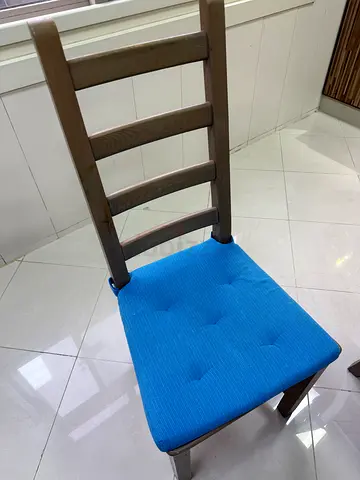 4x IKEA wooden chairs