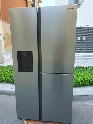 Free Delivery- SAMSUNG Latest Model Side-by-Side Fridge and Freezer With ice Maker Water Dispenser