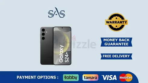 Samsung | Galaxy S24+ Smart Phone | 12/512GB | Black | New | Free Delivery | Warranty