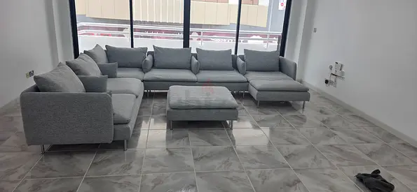 Ikea soderhamn u shape sofa no footstool