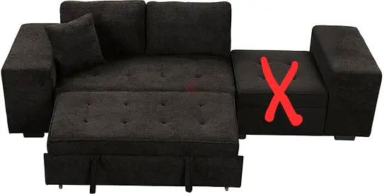 Free sofa cum bed