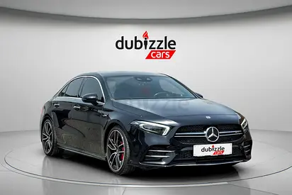 AED 1672/month | 2022 Mercedes-Benz A-Class A 35 AMG 4MATIC | GCC Specs | Ref#493907