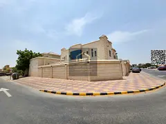 ๐ก Luxury villa for sale โ Corner of two streets and a railway line | Al Muwaihat 2 โ Ajman