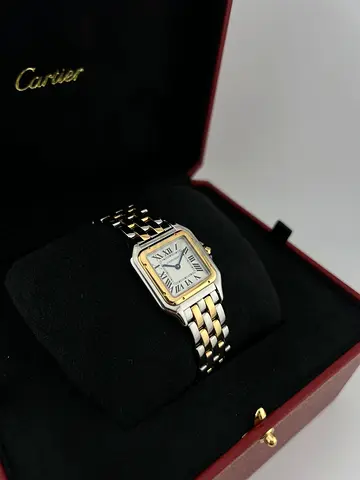 Luxury-Inspired Cartier Two-Tone Women’s Watch 1:1 Clone✨