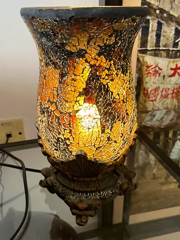 Vintage Glass Lamp