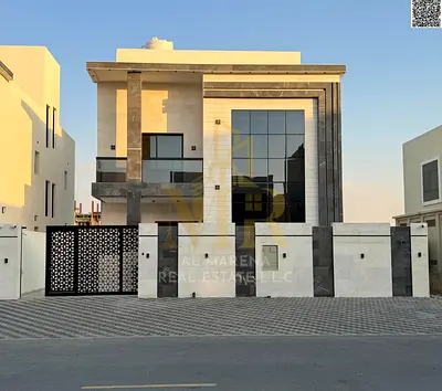 Modern villa for sale in Al-Amirah, two floors and a roof – elegant design and prime location, negotiable price, freehold ownership