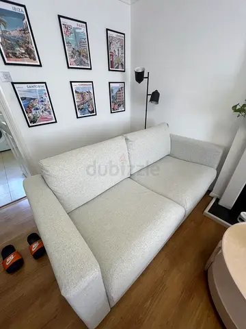 IKEA vimle beige 2-seater sofa bed in good condition