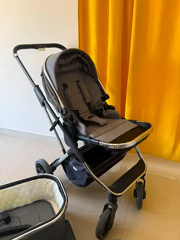 Kikkaboo Baby Stroller with Detachable Bassinet