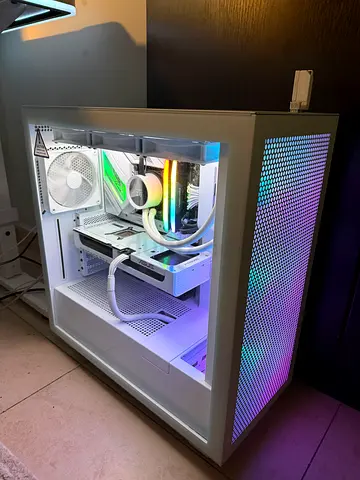 GAMING HIGH END PC WHITE BUILD