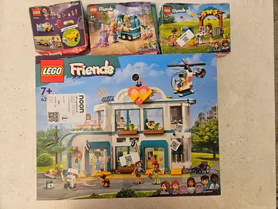 LEGO Friends Bundle – 4 Original Sets (Sold Together)
