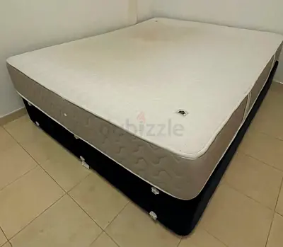 Bed and Mattress (Queen Size)