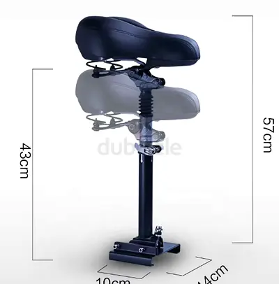 Adjustable Electric Scooter Seat with Shock Absorber