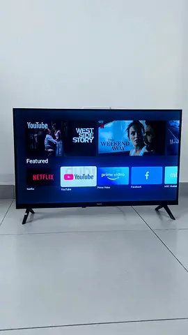 32 Inch HD Smart LED TV - HD 1366 x 768 Resolution, Latest Android Television, Quad Core, Frameless,