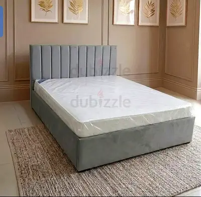 Stylish brand new Queen size bed with medical mattress Queen bed storage bed Double bed family bed