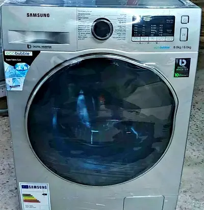 2025 Samsung 8kg Washer +6kg Dryer FREE DELIVERY 2in1 Front Load Washing Machine For Sale