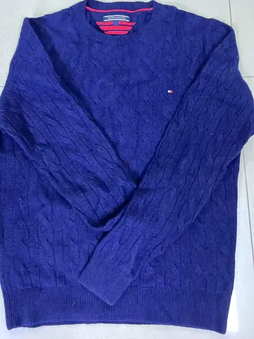 Tommy Hilfiger cable knitted sweater men’s