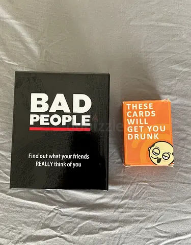 Fun card games with friends (only 50 AED in total)