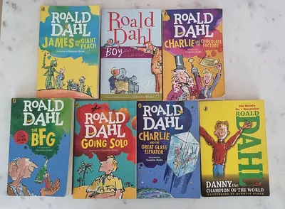 Roald Dahl 7 story books