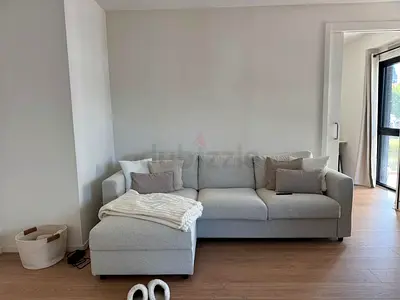 Beige Ikea vimle L-shaped 3-seater sofa bed with chaise, good condition