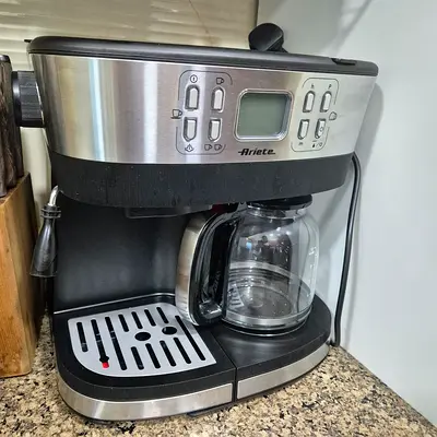 Ariete Drip Coffee Maker and Espresso Machine