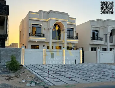 فيلا بسعر شامل رسوم التسجيل والتمليك على الشارع الرئيسي جاهزة للسكن بخصم خاص للكاش في أرقي مناطق عجمان تملك حر..