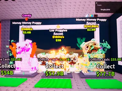 Triple Pack 2 Money Money Puggy and a Los Puggies